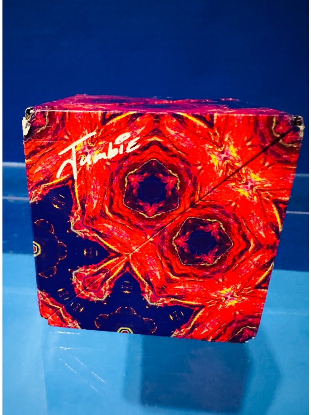 Artist Series Fire Goddess Jumbie Shashibo Magnetic Shape changing puzzle cube